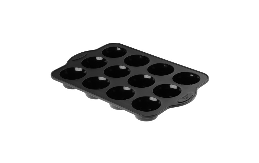 Silikonformen zum Backen von Muffins 12 Stück SMART BLACK