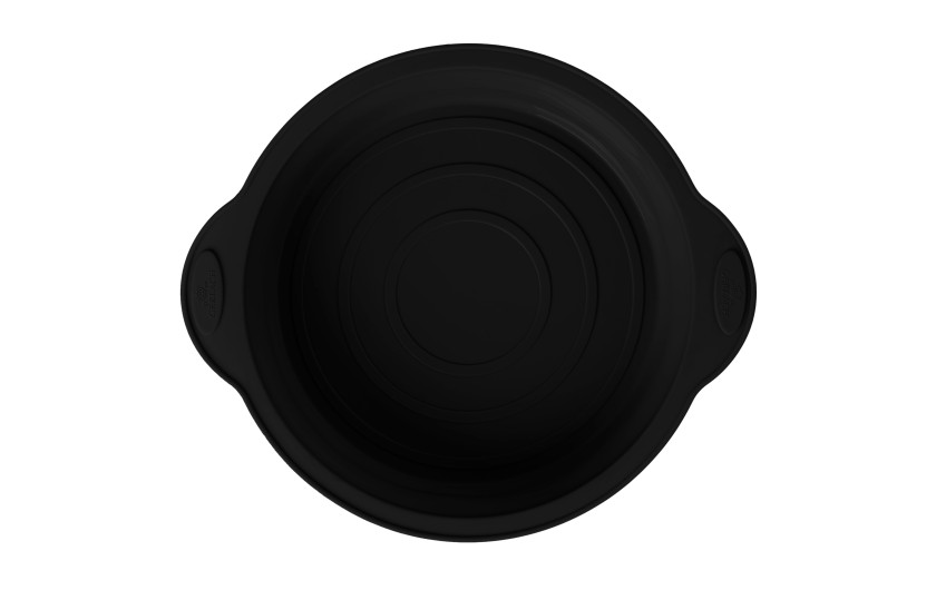 Silikonbackform für Torten 22 cm SMART BLACK.