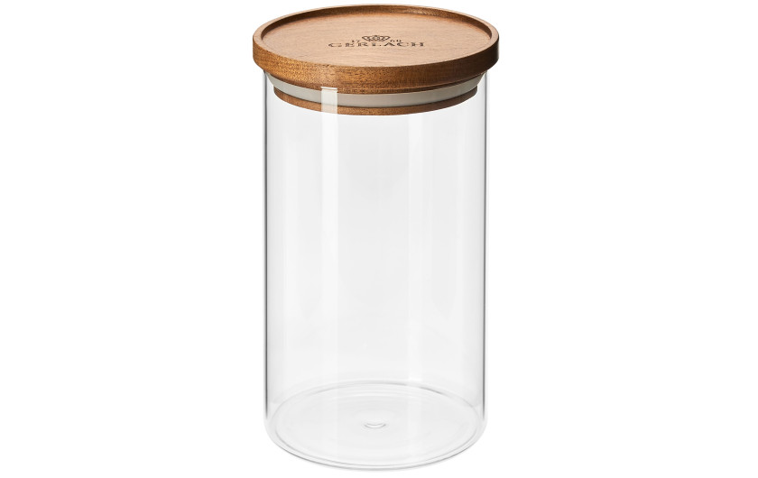 Set of 3-piece Country airtight glass containers.