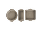 3-teiliges Silikon-Backformset 3-teiliges Silikon-Backformset