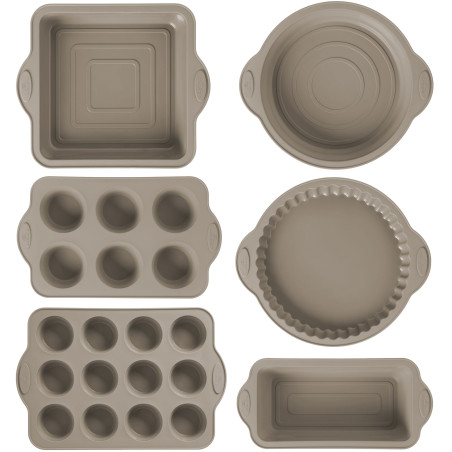 Set Silikon-Backformen 6 Teile SMART