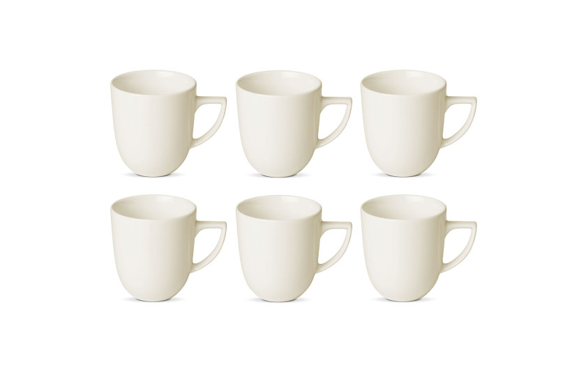 Porzellanbeche 6 Teile VALOR für 6 Personen Porzellanbeche 6 Teile VALOR für 6 Personen