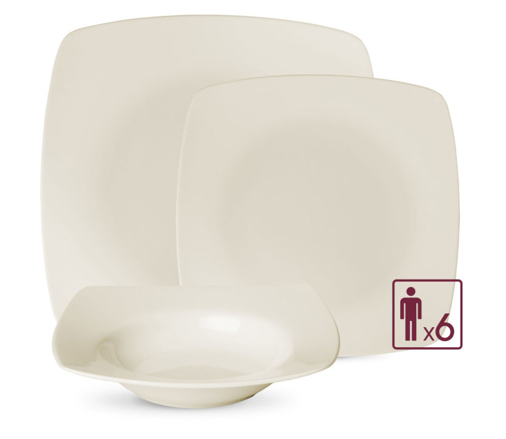 VALOR Set mit 18 Esstellern für 6 Personen.