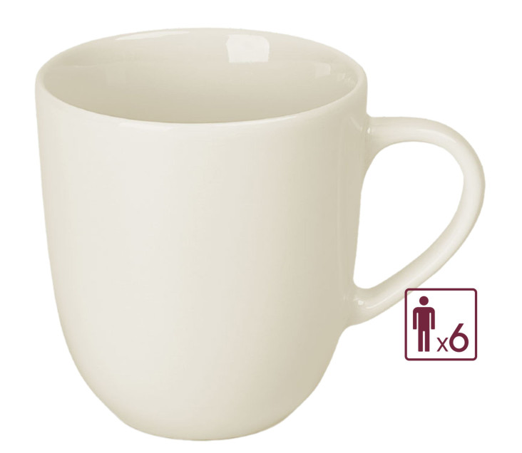 FLOW 6-teiliges Becher-Set.