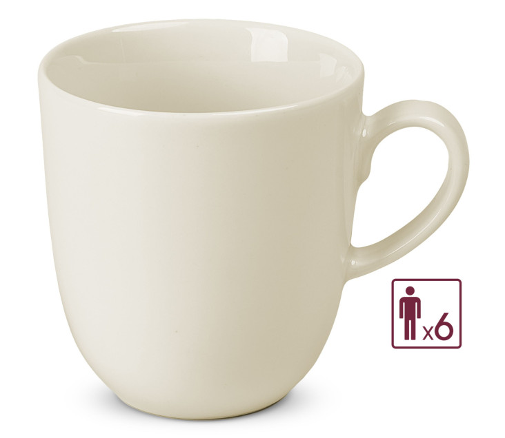 CELESTIA Set mit 6 Tassen.