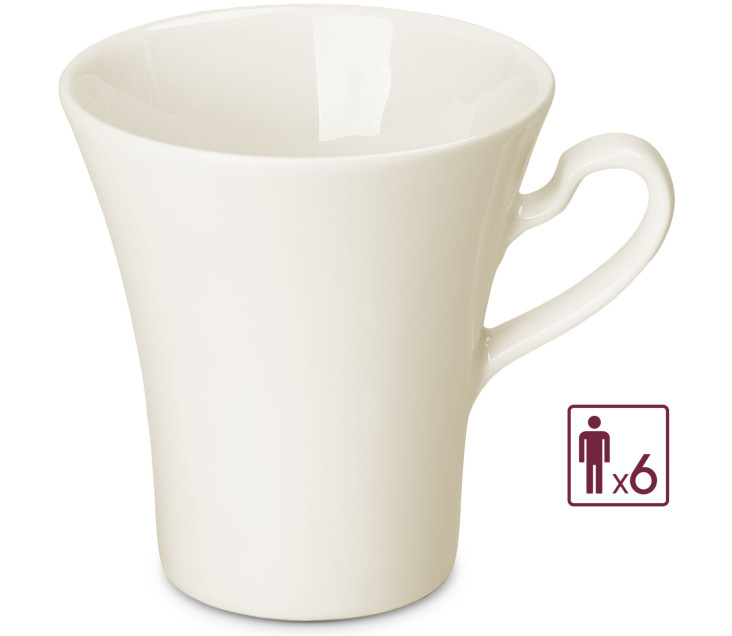 MUZA 6-teiliges Becher-Set.