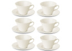 MUZA Kpl. Tassen mit Untertassen 12-tlg./6 Personen. MUZA Kpl. Tassen mit Untertassen 12-tlg./6 Personen.