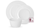 MODERN 18-teiliges Set Essgeschirr für 6 Personen. MODERN 18-teiliges Set Essgeschirr für 6 Personen.