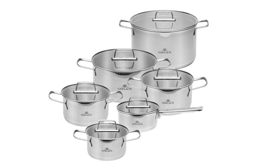 Topfset 10 Teile AMBIENTE + Topf 10l AMBIENTE Topfset 10 Teile AMBIENTE + Topf 10l AMBIENTE