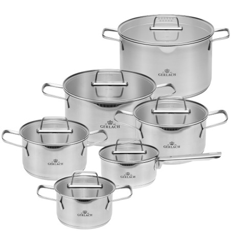 Topfset 10 Teile AMBIENTE + Topf 10l AMBIENTE