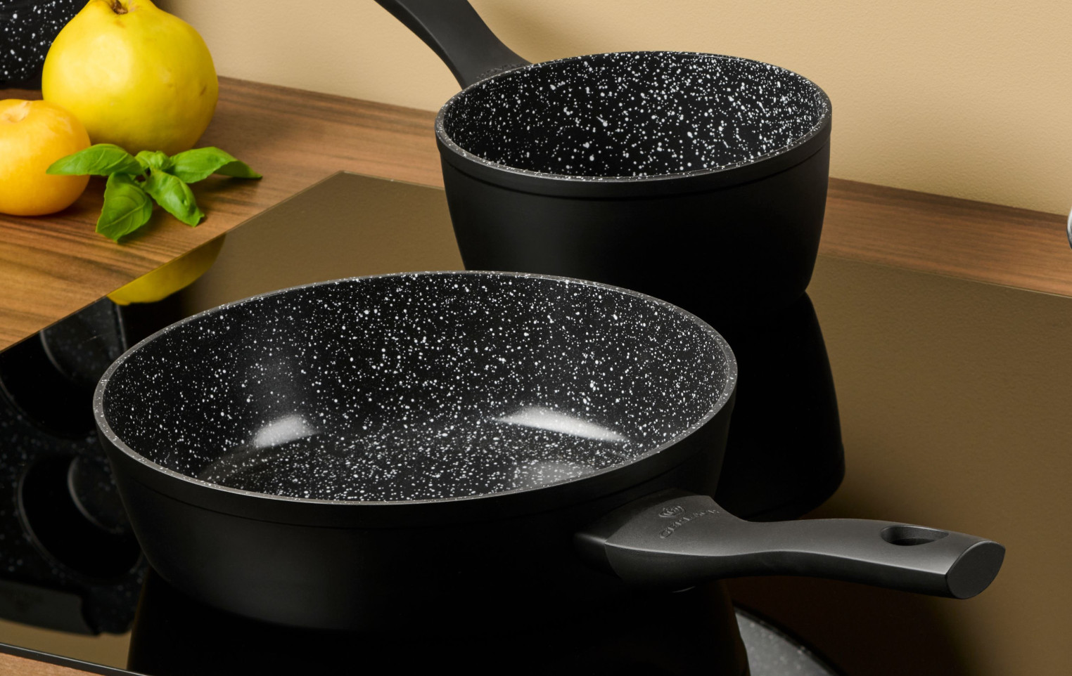 Pfanne 24cm + Pfanne 28cm GRANITEX