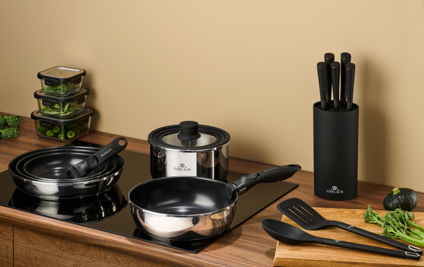 Set of pans 20/24/28 cm SMART STEEL