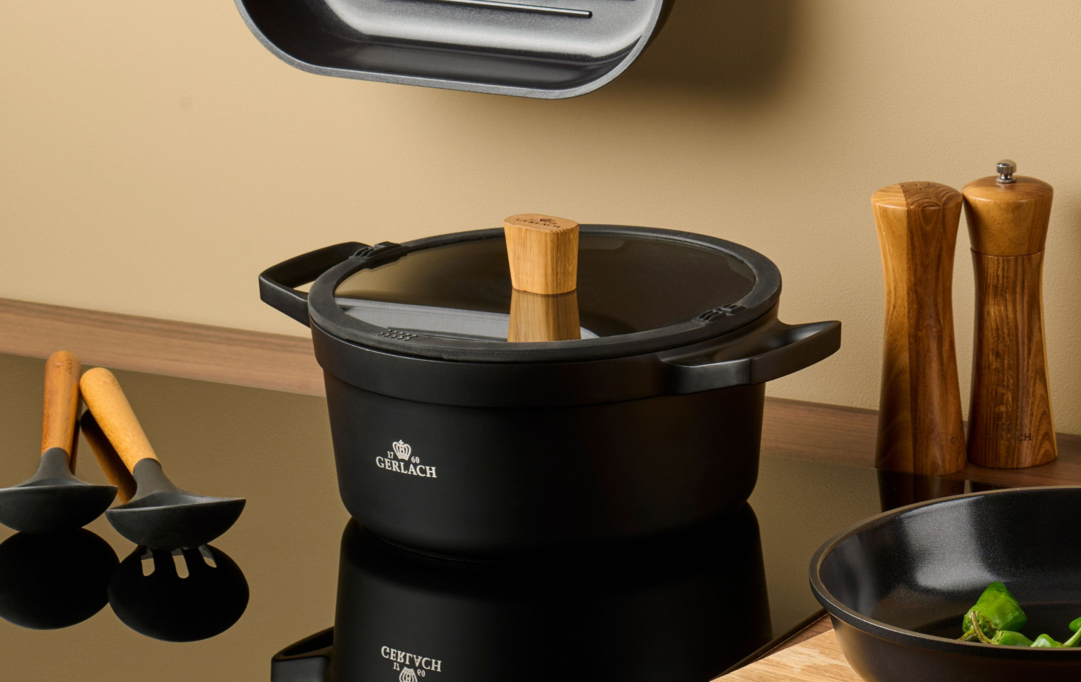 Topfset 2 Teile: Topf 24cm + Topf 28cm NATUR