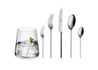 MODERN Besteckset 24 Teilig + Tortengabeln 6 Stück + Gläser 6 Stück MODERN Besteckset 24 Teilig + Tortengabeln 6 Stück + Gläser 6 Stück
