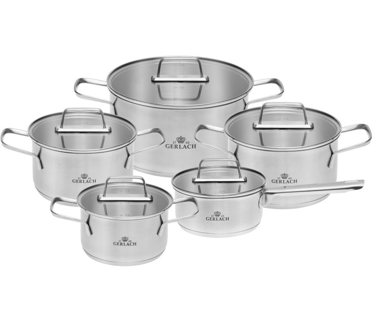 Topfset 10 Teile AMBIENTE +...