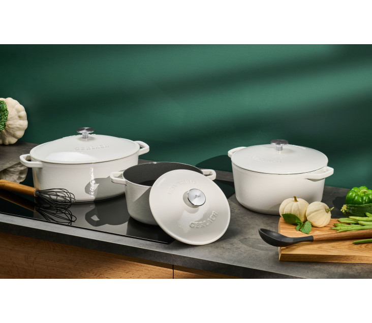 Gusseiserner Topf 5l NATUR...