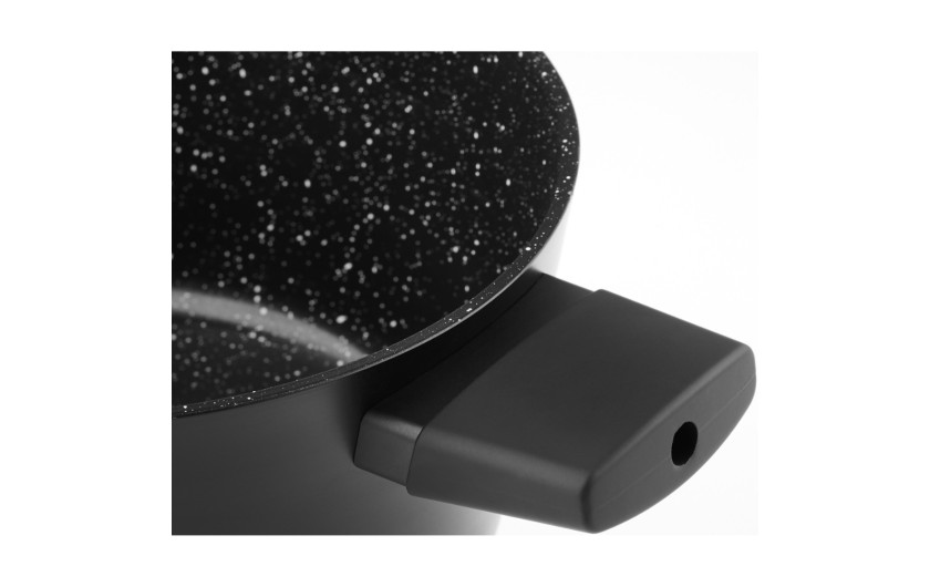 Topfset 3 Teile: Topf 24cm + Topf 28cm + Stieltopf 16cm GRANITEX Topfset 3 Teile: Topf 24cm + Topf 28cm + Stieltopf 16cm GRANITEX