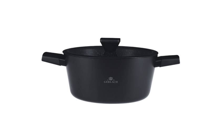 Topfset 3 Teile: Topf 24cm + Topf 28cm + Stieltopf 16cm GRANITEX Topfset 3 Teile: Topf 24cm + Topf 28cm + Stieltopf 16cm GRANITEX