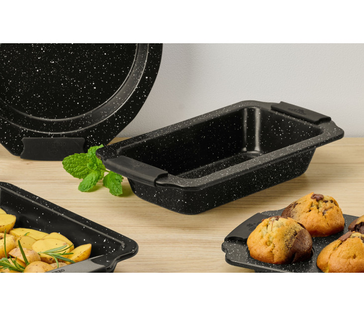 Rechteckige Form 24cm GRANITEX