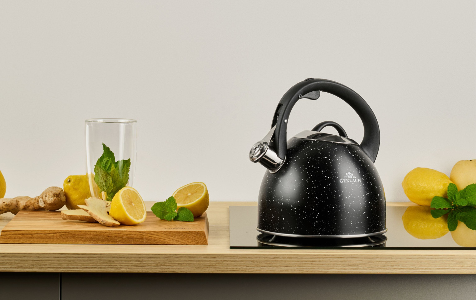 Wasserkessel 2,8l GRANITEX