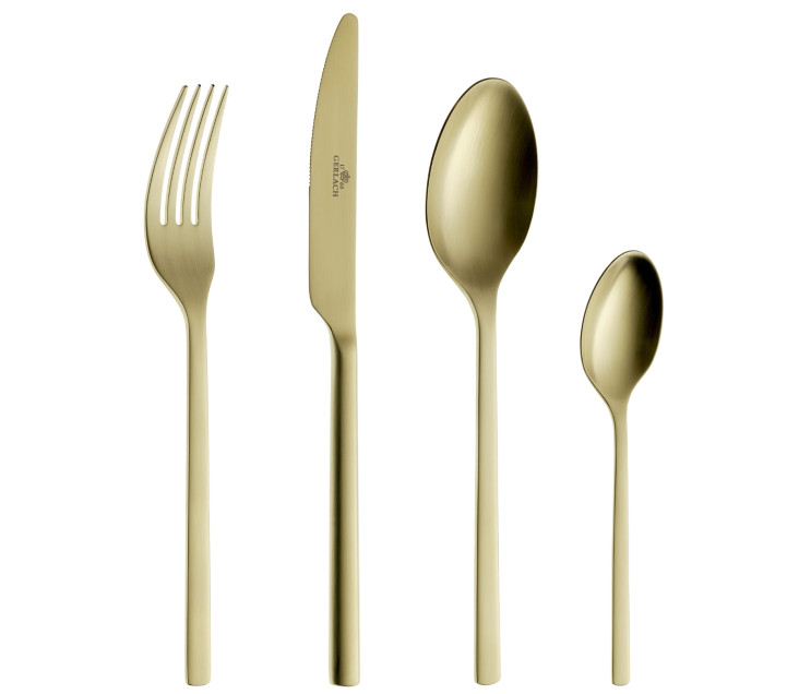Besteckset 24 Teile MODERN GOLD Matt