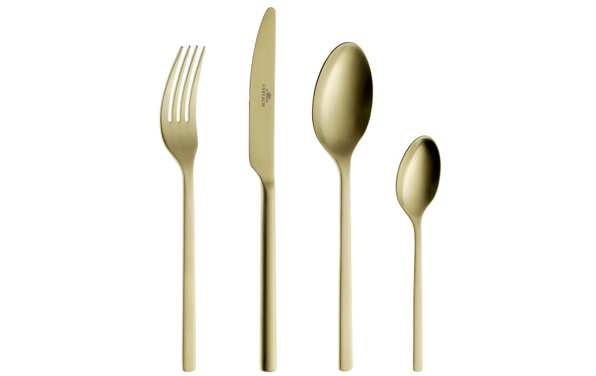 Besteckset 24 Teile MODERN GOLD Matt