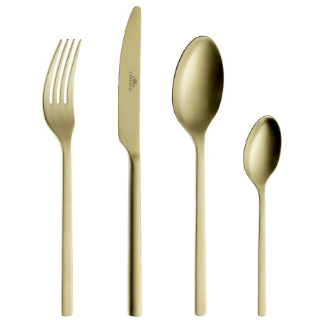 Besteckset 24 Teile MODERN GOLD Matt