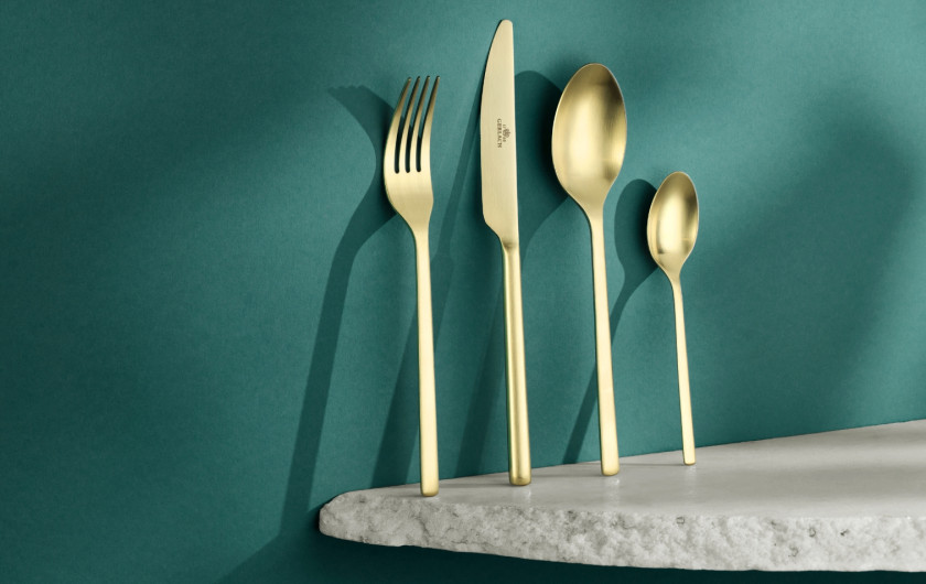 Besteckset 24 Teile MODERN GOLD Matt