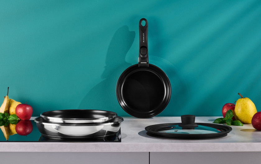 Set of pans 20/24/28 cm SMART STEEL