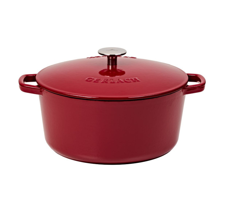 Gusseiserner Topf 5l NATUR IRON Bordeauxrot