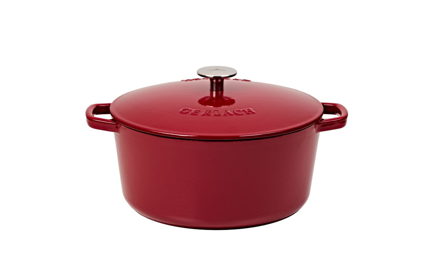Gusseiserner Topf 5l NATUR IRON Bordeauxrot