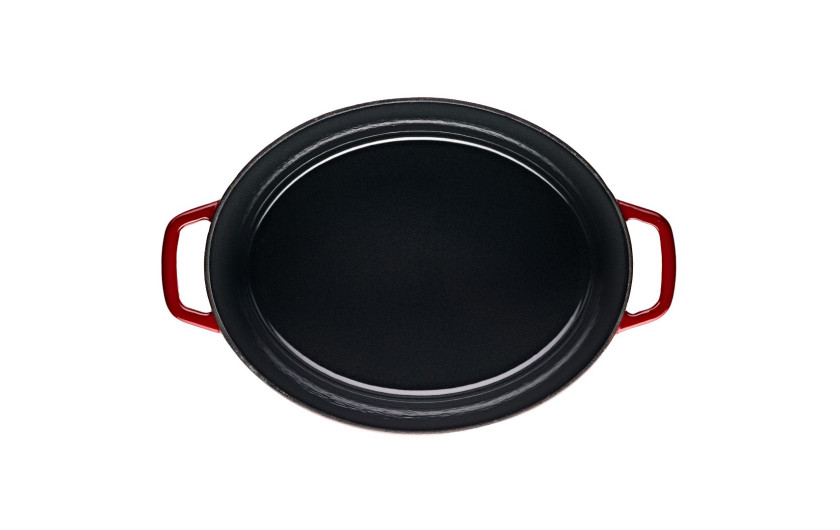 Gusseiserne Backform 5,5l NATUR IRON Bordeauxrot