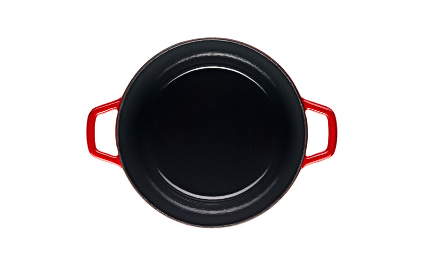 Gusseiserner Topf 3l NATUR IRON Rot