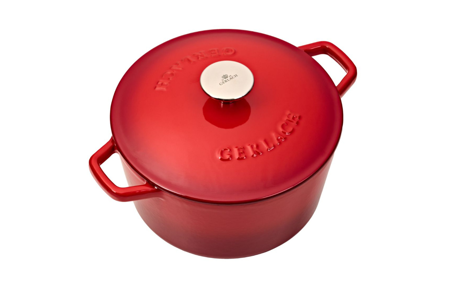 Gusseiserner Topf 3l NATUR IRON Rot