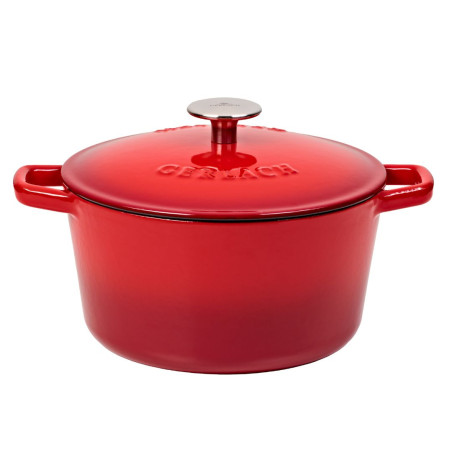 Gusseiserner Topf 3l NATUR IRON Rot