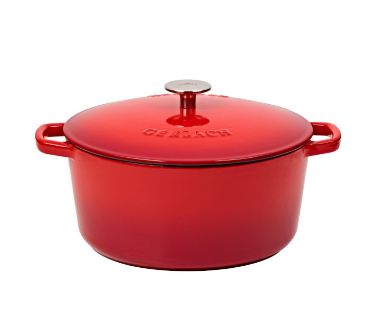 Gusseiserner Topf 5l NATUR IRON Rot