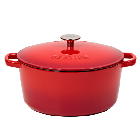 Gusseiserner Topf 5l NATUR IRON Rot