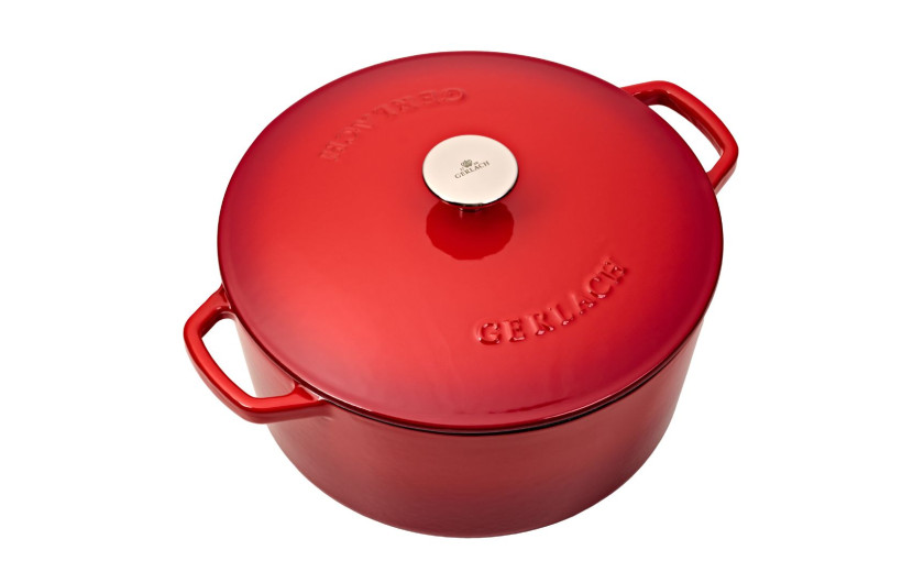 Gusseiserner Topf 5l NATUR IRON Rot Gusseiserner Topf 5l NATUR IRON Rot