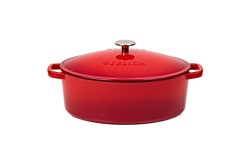 Gusseiserne Backform 5,5l NATUR IRON Rot Gusseiserne Backform 5,5l NATUR IRON Rot