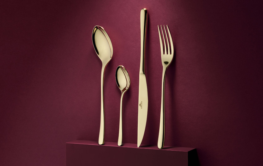 Besteckset 24 Teile MUZA GOLD Poliert Besteckset 24 Teile MUZA GOLD Poliert