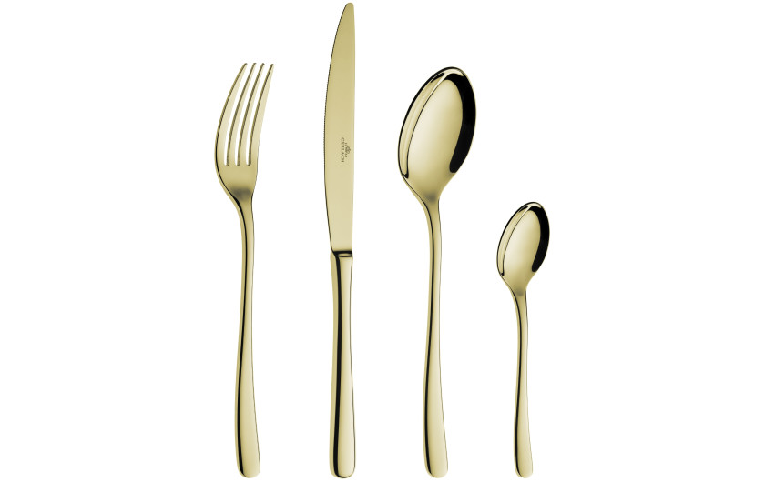Besteckset 24 Teile MUZA GOLD Poliert Besteckset 24 Teile MUZA GOLD Poliert