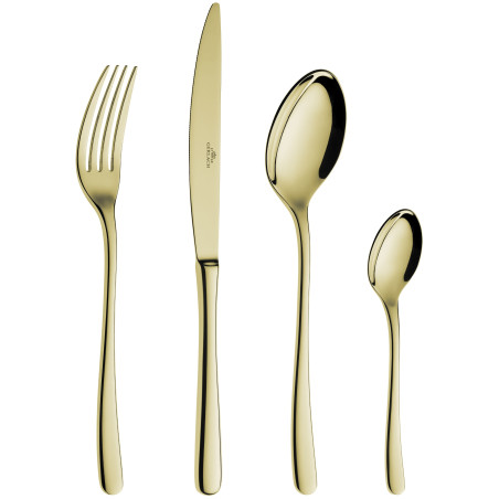 Besteckset 24 Teile MUZA GOLD Poliert