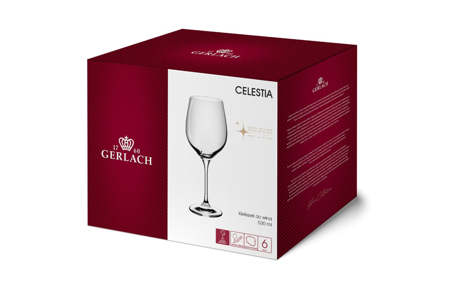 Universelle Gläser 6 Teile CELESTIA