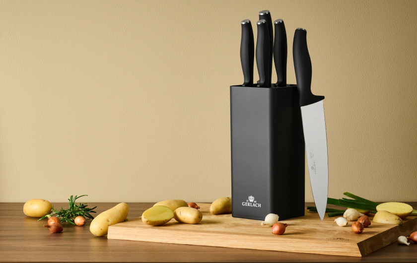 Messerset im Block COMFORT 5-teilig
