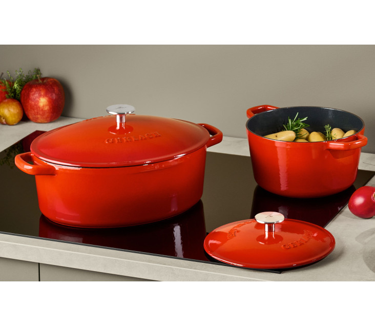 Gusseisen Bräter 5,5 l...