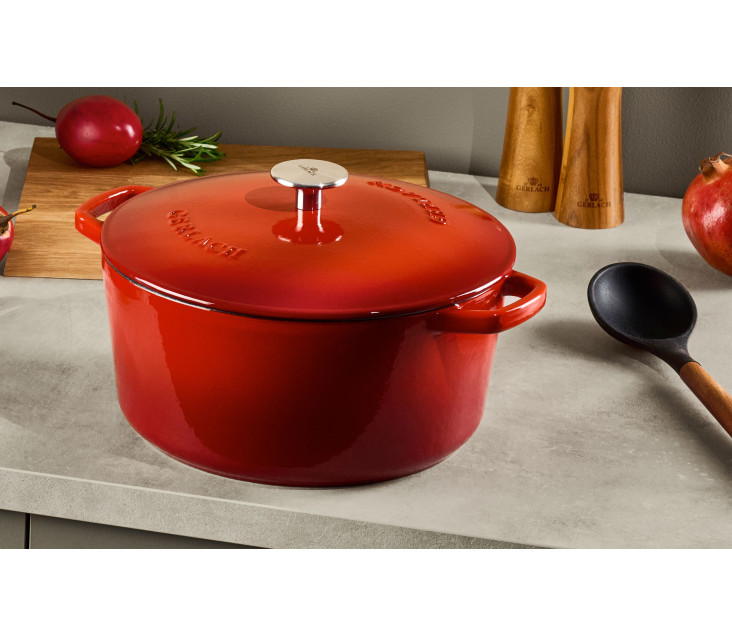 Gusseiserner Topf 5l NATUR...