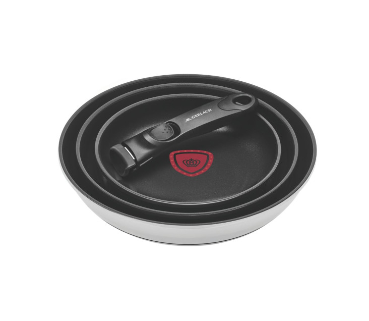 Pfannenset SMART STEEL THERMOCOAT 20/24/28 cm