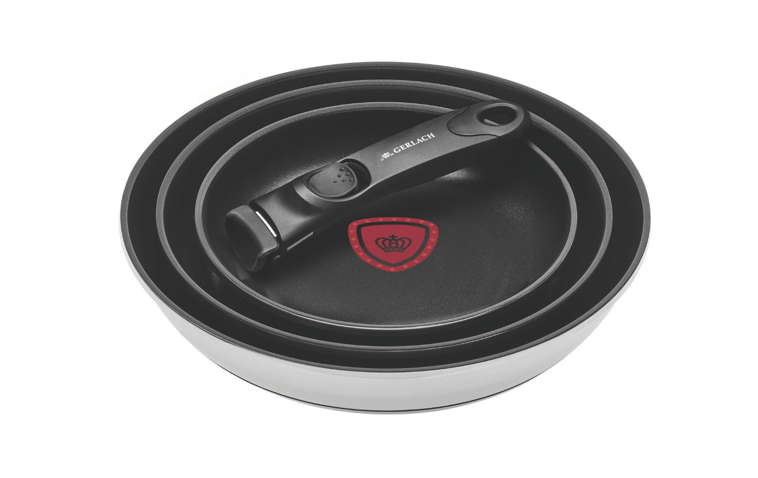 Pfannenset SMART STEEL THERMOCOAT 20/24/28 cm