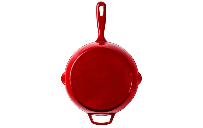 Gusseisenpfanne 28 cm NATUR IRON Bordeauxrot Gusseisenpfanne 28 cm NATUR IRON Bordeauxrot