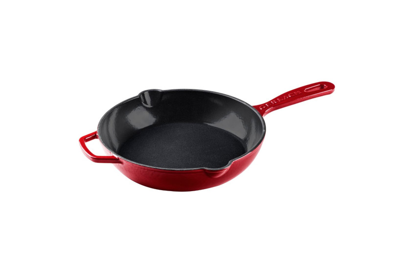 Gusseisenpfanne 28 cm NATUR IRON Bordeauxrot Gusseisenpfanne 28 cm NATUR IRON Bordeauxrot